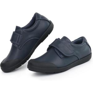 Tobfis Boy’s Strap School Uniform Shoes Durable Casual Comfort Dress Sneaker(Toddler/Little Kid/Big Kid/Youth)(Navy)